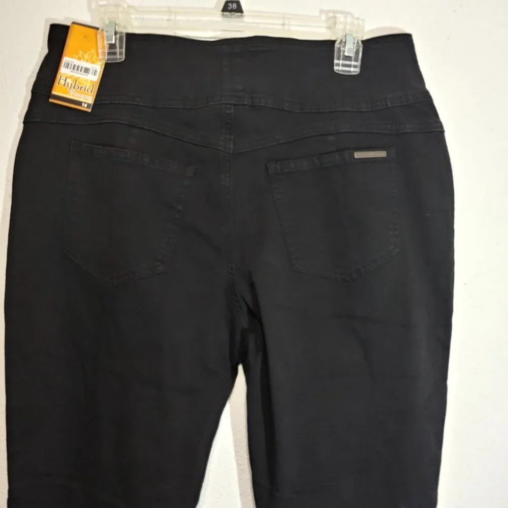 Hybrid & Co. Women's Super Comfy Stretch ripped Jeans Jegging Size 14 - Picture 6 of 8